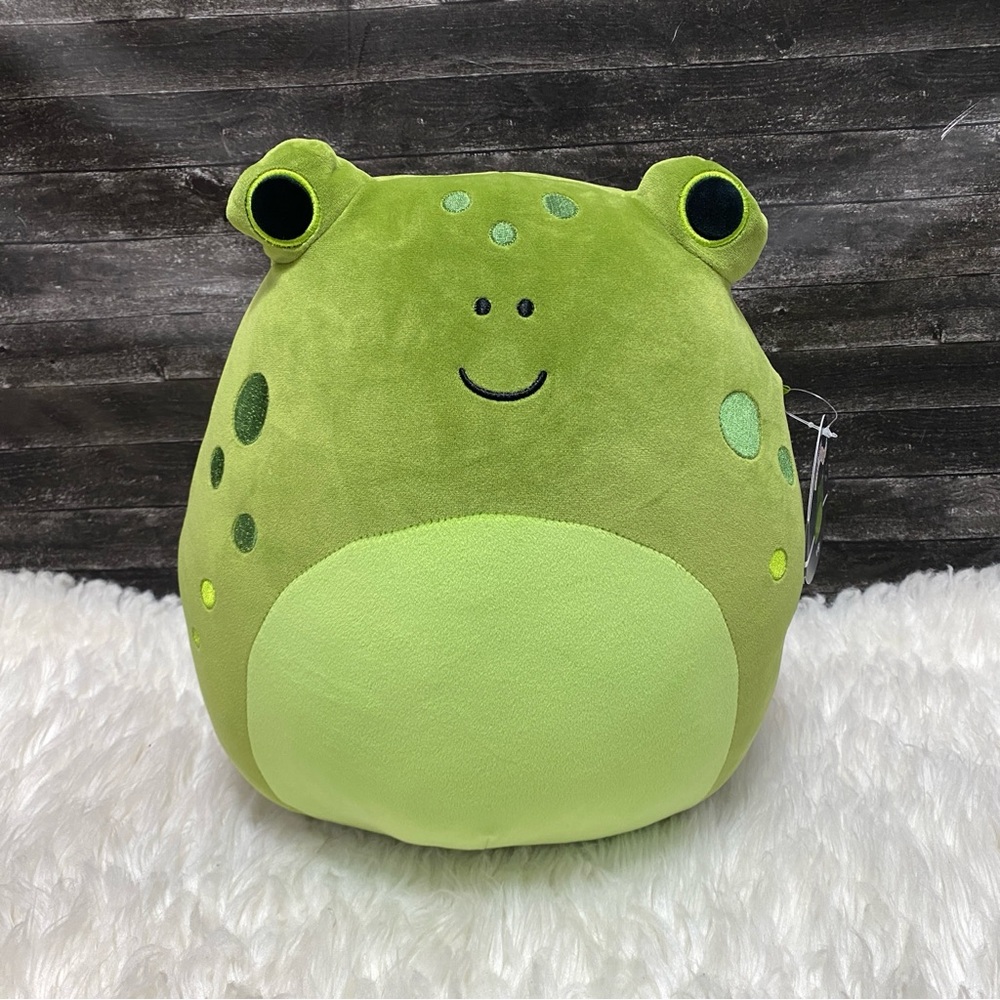 🆕 SQUISHMALLOWS SELECT SERIES VIG THE GREEN TADPOLE FROG TOAD 12" PLUSH TOY